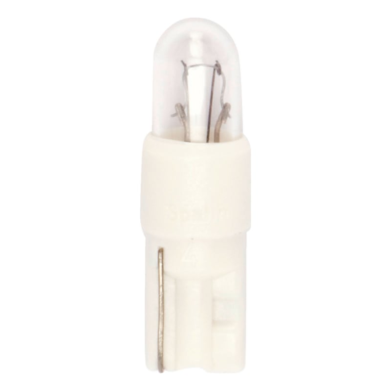 Plastic socket bulb For instrument lighting with fitting, for use in PCBs
