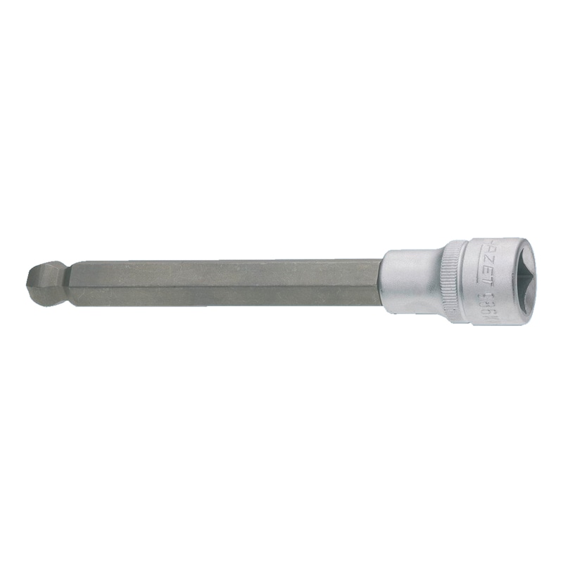 Screwdriver insert With ball head especially for working in tight spaces (e.g. engine compartments) - 1