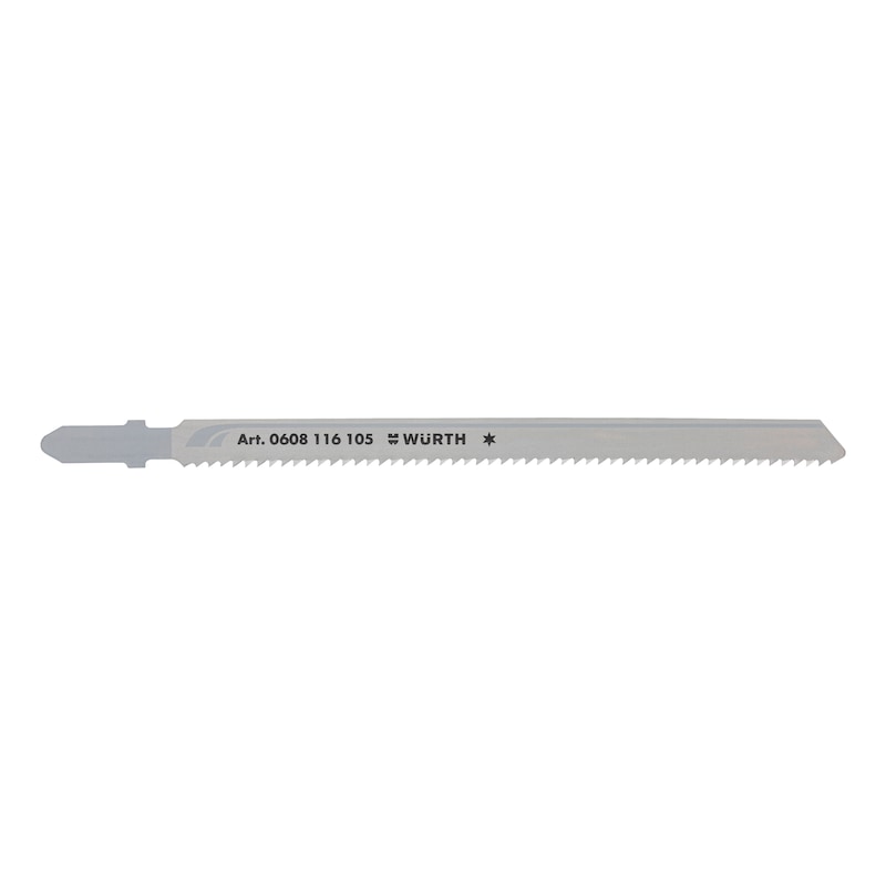 Jigsaw blade, construction, one star For sandwich material and thick sheet metal