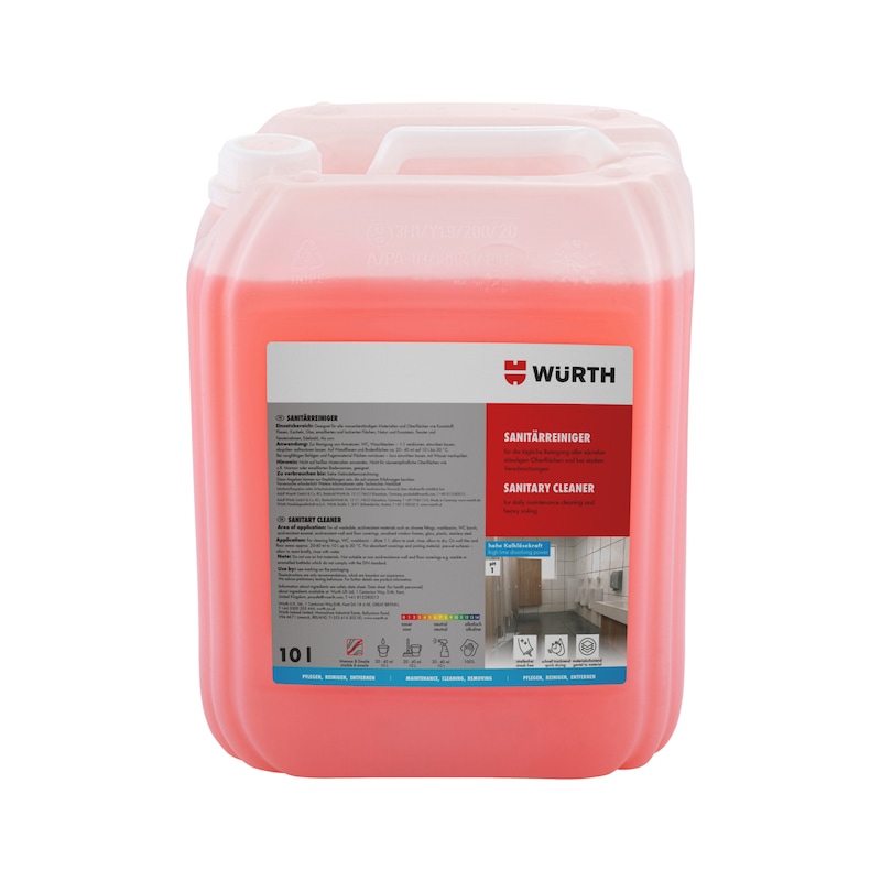 Detergente per sanitari - SANICLNR-10LTR