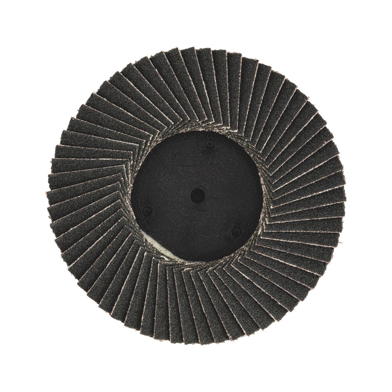 Lamella flap disc Mini-Disc alumina zirconia - FLPDISC-MINI-ZC-PLA-SR-G120-D76