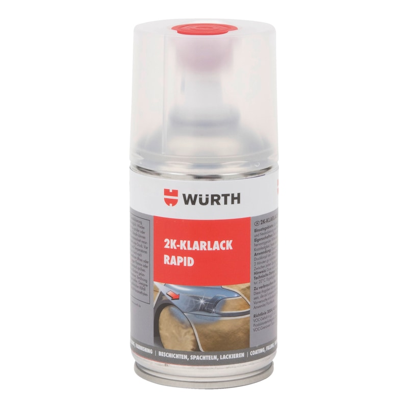 Clear varnish 2-component Rapid - 1