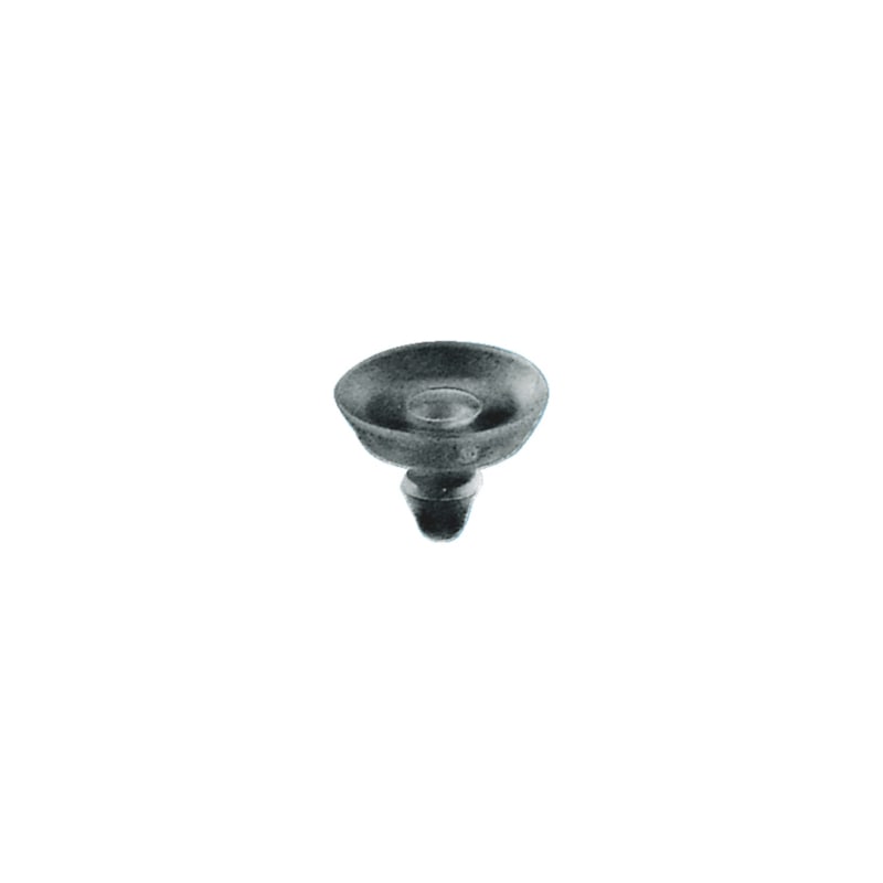 Suction cup for glass shelves - 1