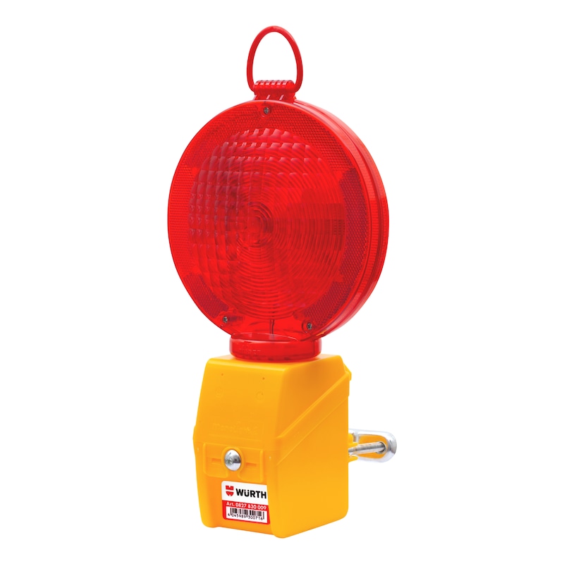 Lampeggiante stradale a LED - LAMPEGGIATORE STRADALE ROSSO   LED