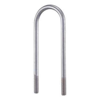 Round steel clip zinc nickel