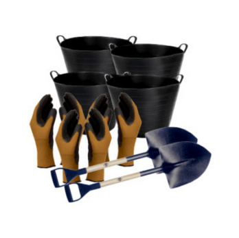 PACK CAPAZOS, GUANTES Y PALAS