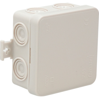 CAJA ESTANCA IP55 TROQUEL 75X75X39MM