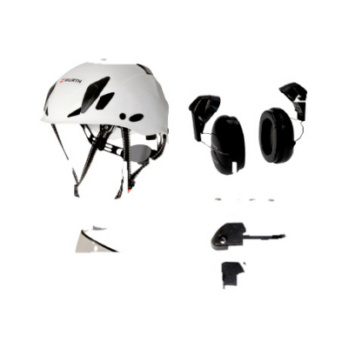 Set casco de seguridad 4 pz.