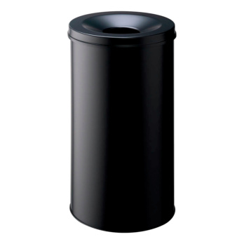 PAPELERA-FIREEXTINGUISHERLID-GREY-60L