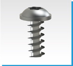 D15.01 Truss head screw with six-lobe for plastics