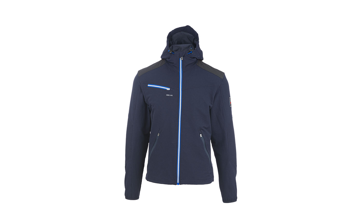WÜRTH MODYF Softshell Travail Stretch Evolution Bleu Royal – Veste 4-Way Stretch Déperlant
