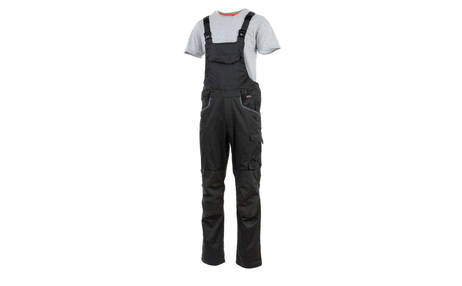 Salopette Da Lavoro Uomo Multitasche – 65% Cotone 35% Poliestere 240g/m² Con Bretelle Regolabili