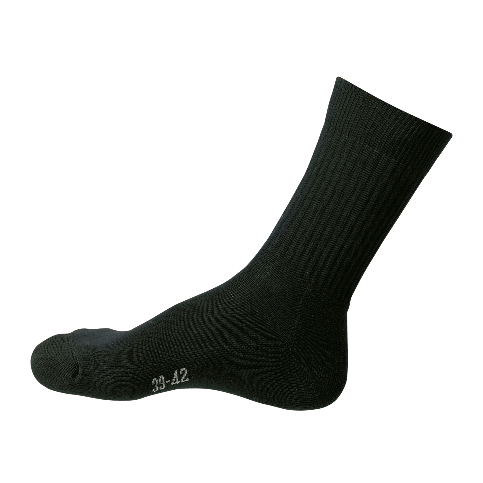 WÜRTH MODYF 4 paires de chaussettes ROBUSTES noires Noir 43-46