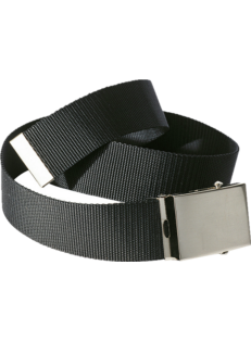 Cintura nera in tessuto elastico