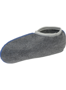 Einziehsocke Gummistiefel grau
