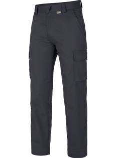 Pantalon de travail bleu pour les artisans, en tissu mixte durable, élastique et confortable, au meilleur prix.