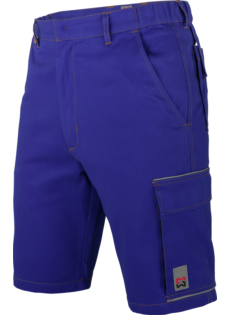 Arbeitsshorts, Farbe royalblau für Lackierer, aus 100% Baumwolle, preiswert und bequem, klassischer Schnitt