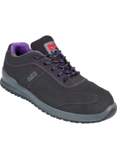 Chaussures de sécurité femme Carina S3 Würth MODYF noires/violettes