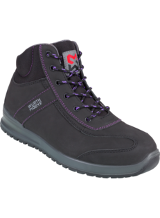 Chaussures de sécurité montantes femmes Carina S3 Würth MODYF noires/violettes