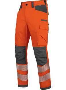 Pantalon de travail hiver Neon EN 20471 2 Würth MODYF orange/anthracite