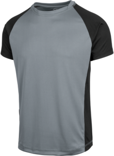 T-shirt Dry Tech Würth MODYF, grijs/zwart
