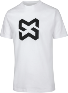 Arbeits T-Shirt Logo III weiss