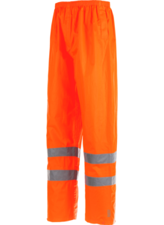 Pantalón de Trabajo Impermeable Alta Visibilidad 3/2 Naranja