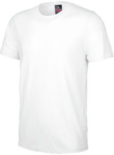 T-shirt Job + bianca 100% cotone jersey
