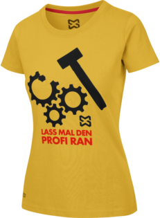 Arbeits T-Shirt Damen gelb