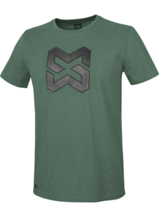 Arbeits T-Shirt Logo IV grün