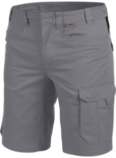 Langlebige Shorts, Shorts für die industrielle Reinigung geeignet. Shorts ISO 15797, Arbeitsshorts für die industrielle Reinigung geeignet, Shorts grau