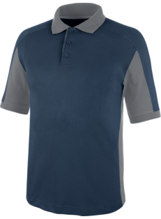 Modernes Poloshirt, bequemes Poloshirt, Poloshirt  für Handwerker, Poloshirt ISO 15797, Poloshirt Standard 100 by OEKO-TEX, Poloshirt marineblau, sportliches Poloshirt