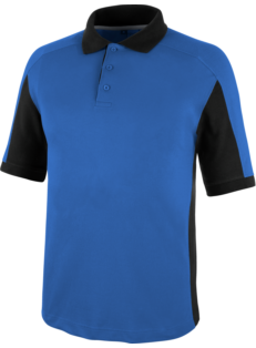 Modernes Poloshirt, hautfreundliches Poloshirt, Poloshirt für Handwerker, Poloshirt Standard 100 by OEKO-TEX, Poloshirt royalblau