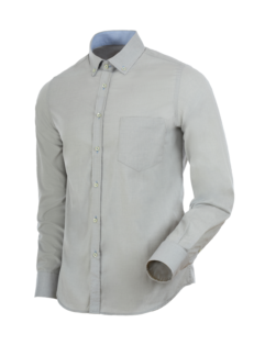 Camisa Manga Larga Mars Hombre Gris