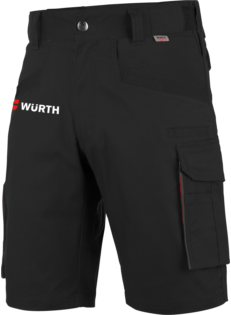 Würth Fanshop Arbeitsshorts Nature teerschwarz