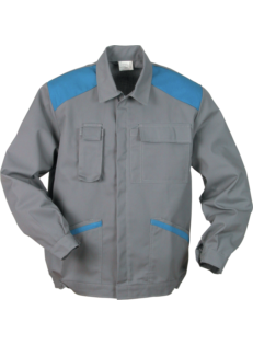 Chaqueta de Trabajo Profi Gris/Azul