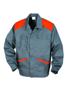 Chaqueta de Trabajo Profi Gris/Naranja