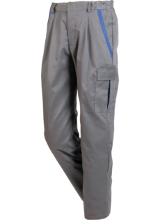 Pantalón de Trabajo Profi Gris/Azul