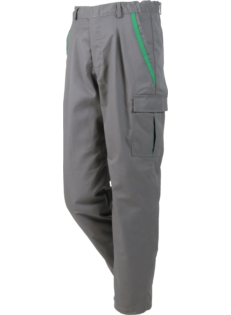 Pantalón de Trabajo Profi Gris/Verde