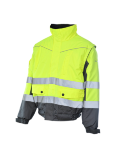 Chaqueta - Chaleco Alta Visibilidad 2/2 Amarillo/Gris