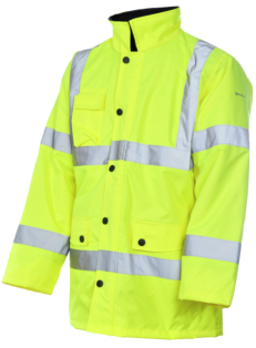 Parka de Trabajo Alta Visibilidad 3/2 Amarillo