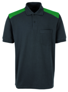 Polo Combi Gris/Verde