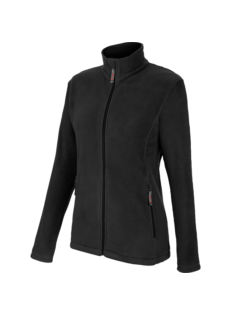Veste polaire de travail zippée femme Job + Würth MODYF noire
