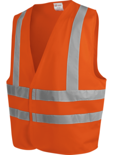 Gilet baudrier haute-visibilité orange Würth MODYF