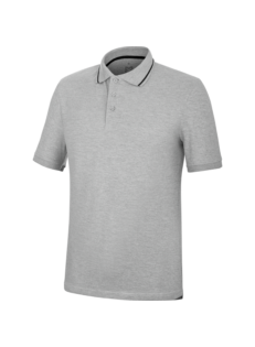 Polo Manga Corta Classic Stretch Gris