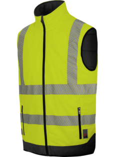 Würth MODYF omkeerbaar neongeel high-visibility vest