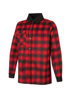 Overshirt Urban schwarz rot