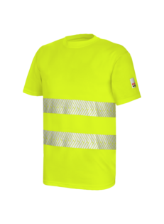 Camiseta Manga Corta Lumen Pro Amarillo