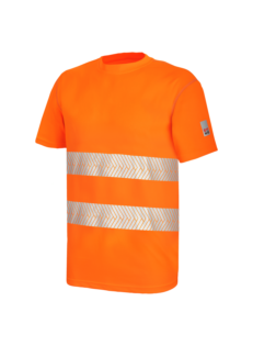 Camiseta Manga Corta Lumen Pro Naranja