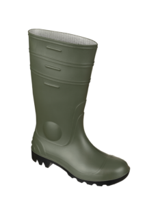 Bota S5 PVC/Nitrilo Verde/Negro